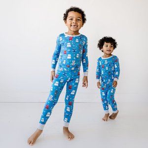 Little Sleepies Robot Party Two-Piece Pajama 12-18 Months